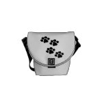 Animal Paw Prints Messenger Bag