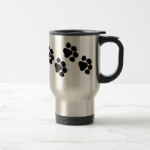 Animal Paw Prints Mugs