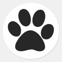 Animal Paw Stickers