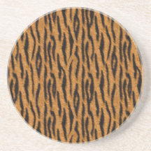 animal print series - tigers coasters