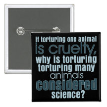 Animal Torture Pin