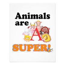 animals are super personalized invite