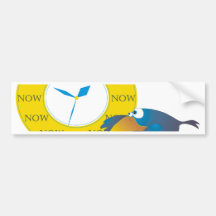AnimArArA's AwAreness Clock Bumper Sticker