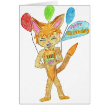 ANIME BIRTHDAY CARD