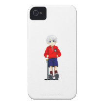 Anime Boy iPhone 4 Case-Mate Cases