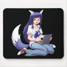 Anime Geek Mousepad