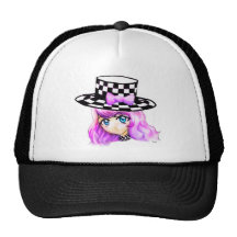 Anime Girl Manga Punk Lolita Harajuku Gothic Style Mesh Hat