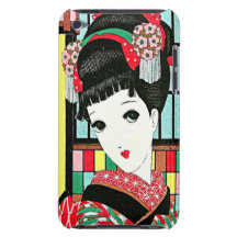 Anime Japanese Beauty iPod Case Case-Mate iPod Touch Case