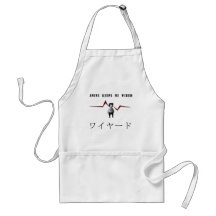 Anime keeps me wired apron