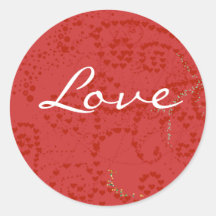 Anime Love- Personalise - Round Stickers