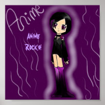 Anime Rocks Posters