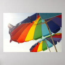 Anna Maria Island umbrellas 2 Print