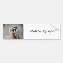 Anna Pavlova Posed en Pointe Bumper Stickers