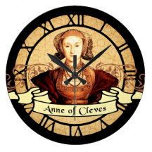 Anne Of Cleves Round Clock