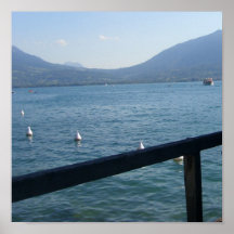 Annecy : le lac - posters