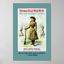Annie Oakley Quotation Print