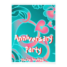 Anniversary party invitation