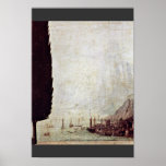 Annunciation  By Leonardo Da Vinci Posters