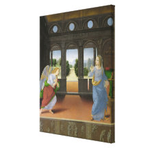 Annunciation Stretched Canvas Print
