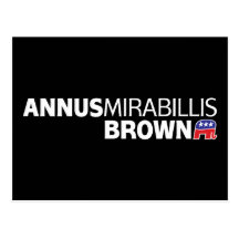 Annus Mirabillis Brown Postcards