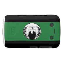 Anonymous Flag Blackberry Bold Case