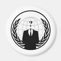 Anonymous International Logo Magnets