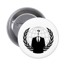 Anonymous Patriotism Pin