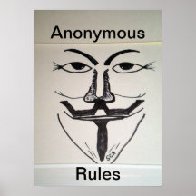 Anonymous Rules Poster