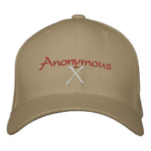 Anonymous X Cap Embroidered Baseball Cap