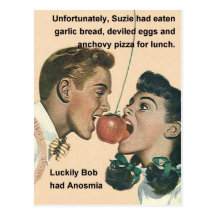 Anosmia Postcard