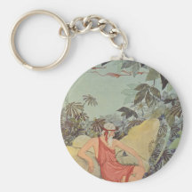 Antaeus and the Pygmies Key Chain