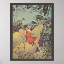 Antaeus and the Pygmies Posters