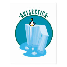 Antarctic Iceberg Postcard