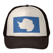 Antarctica Flag Trucker Hats