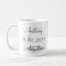 Anthony & Angelina Coffee Mug Bell