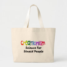 Anti-Creationism Canvas Bags