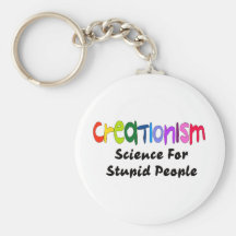 Anti-Creationism Keychain