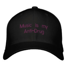 Anti Drug Embroidered Hats
