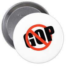 ANTI-GOP PINBACK BUTTONS