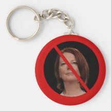 Anti Julia Gillard Keychain