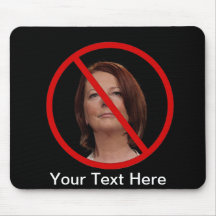 Anti Julia Gillard Mousepad