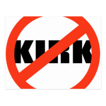 ANTI-KIRK POST CARD