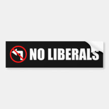Anti-Liberal Bumper Sticker