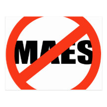 ANTI-MAES POSTCARD