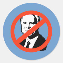 ANTI-MCCAIN - ANTI-John McCain Sticker
