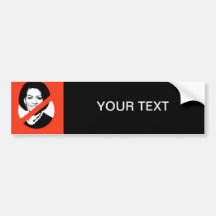 ANTI-MICHELLE OBAMA BUMPER STICKERS
