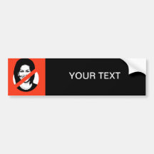 ANTI-MICHELLE OBAMA BUMPER STICKERS