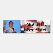 Anti Mitt Romney Bumper Stickers