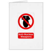 Anti-Nuclear Weapons Greeting Cards