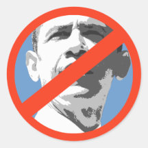 ANTI-OBAMA: ANTI-Barack Obama Sticker